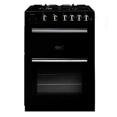 Rangemaster Professional+ 60cm Gas Range Cooker Black